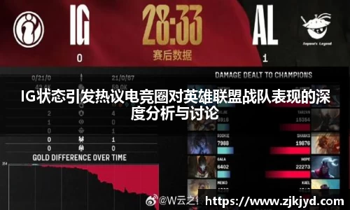 IG状态引发热议电竞圈对英雄联盟战队表现的深度分析与讨论