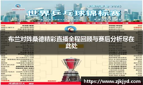 布兰对阵桑德精彩直播全程回顾与赛后分析尽在此处