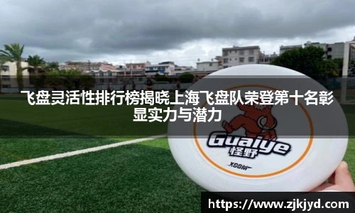 飞盘灵活性排行榜揭晓上海飞盘队荣登第十名彰显实力与潜力